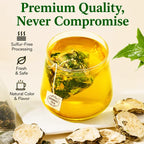 Tong Ren Tang Mulberry Leaf & Winter Melon Tea – Shuang Gua Meridian-Soothing Herbal Tea, Caffeine-Free | Natural Ingredients, Gentle Formula