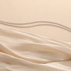 Exquisite multi-layered women's anklet