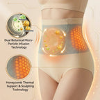 Quick-to-slim high-waisted fat-burning shorts