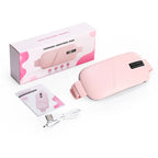 Portable Period Warming Belt for Women & Teen Girls – 5-Level Temp & Vibration, 15/30 Min Timer, Adjustable Strap, USB Rechargeable