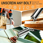 Universal Socket Tools Gifts for Men - Grip Socket Set with Power Drill Adapter