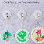 Floral Cellulose Scrubber Pads — Eco-Friendly Wood Pulp Sponge, Scratch-Free, High-Absorbency for Kitchen & Bathroom