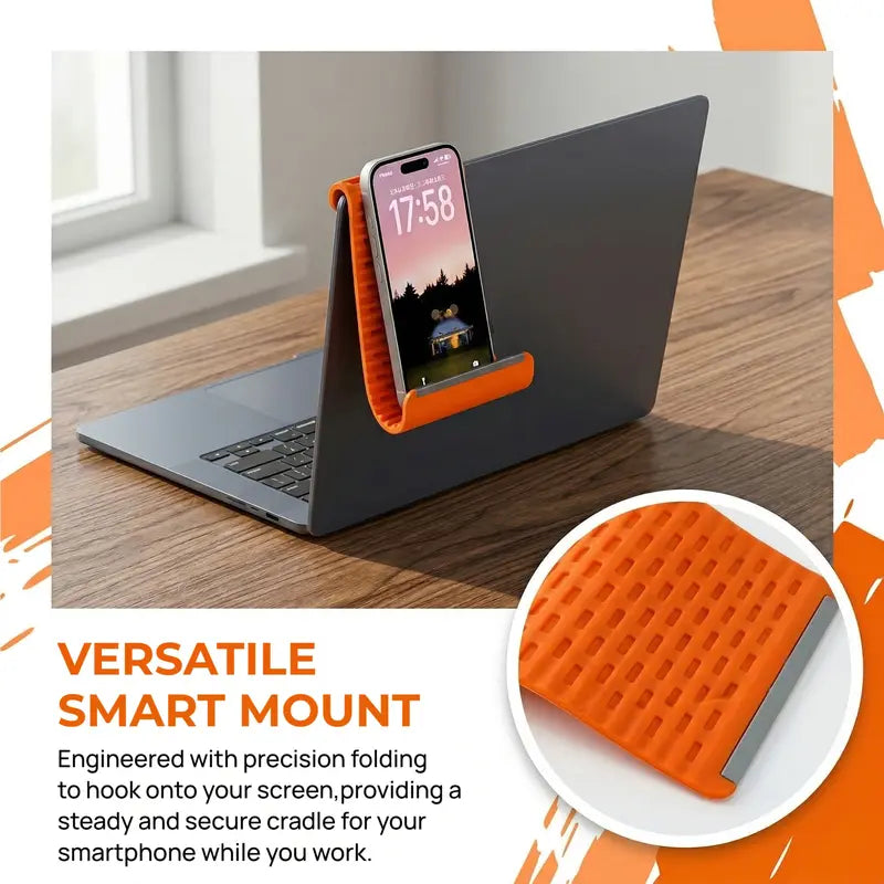Flexible Silicone Foldable Phone & Tablet Stand — Rollable, Bendable, Universal