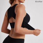 iBraStar Posture Bra for Women - Breathable Mesh Wireless Bra with Removable Pads