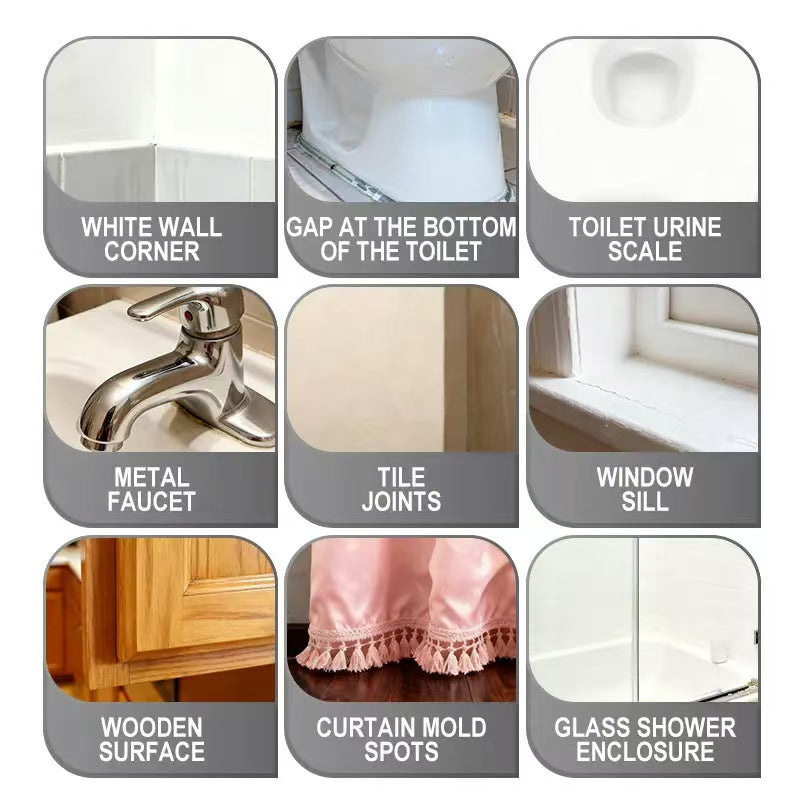 Tackles vanity mold, toilet stains, grime and more