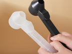 Protein Powder Funnel with Sliding Scoop & Container – BPA-Free Portable Gym Supplement Funnel