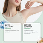 Quick cleansing and detailed coverage spray demonstration