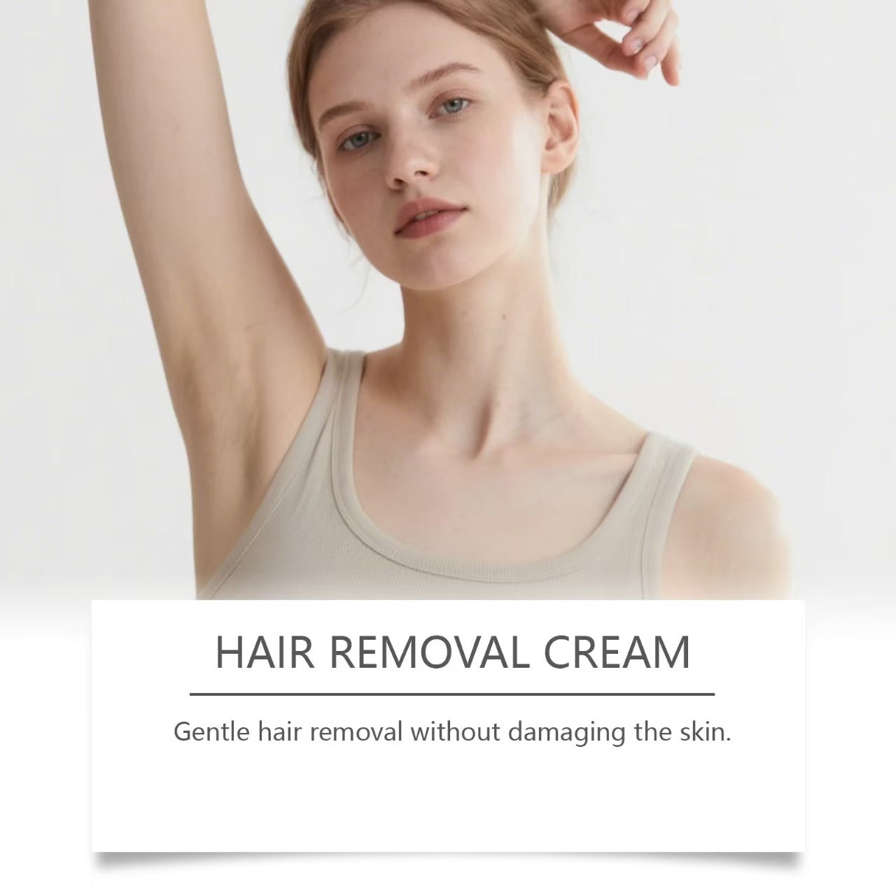 Coconut Oil Hair Removal Mousse with Aloe Vera Gel set