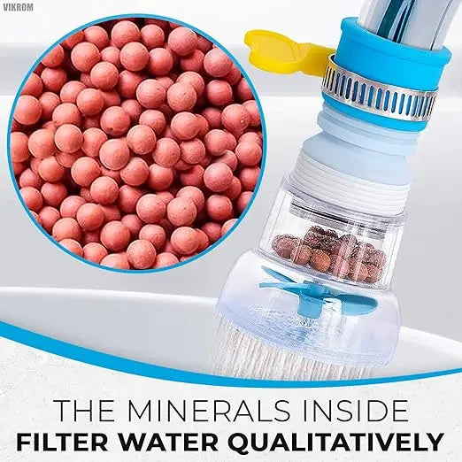 Faucet Filter Set — 360° Rotating Water Purifier & Extender for Kitchen & Bathroom