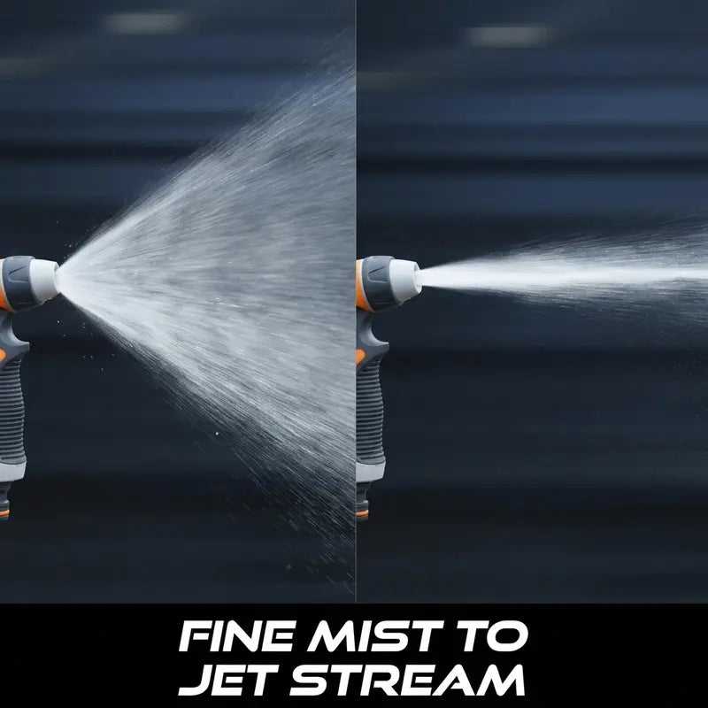 Garden Hose Nozzle Hand Sprayer – Multi-Function Adjustable Water Gun for Car Washing, Garden Plants & Lawn Watering