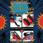 Spider-Hero Wrist Launcher Toy Set — Suction Cup Dart Shooter Glove for Kids Ages 4+