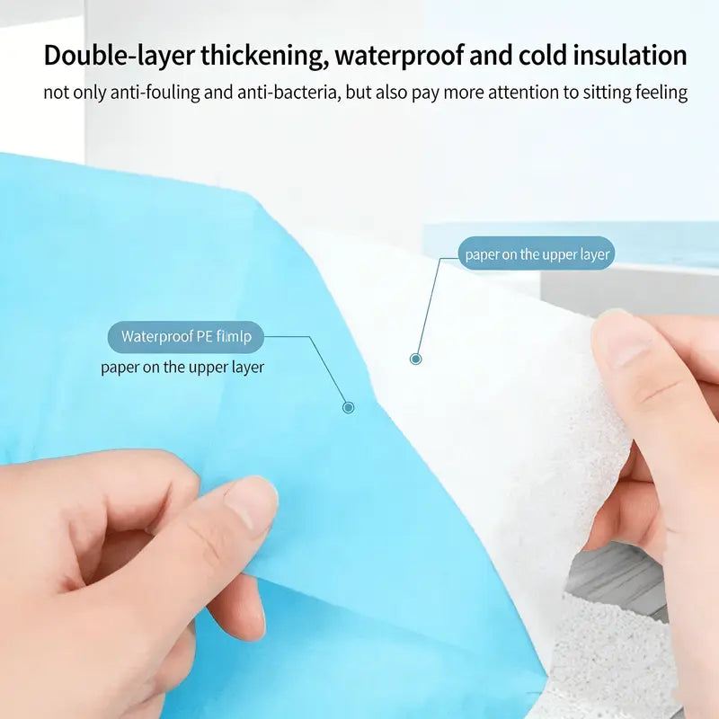 Peel and stick ready to use - no messy hands