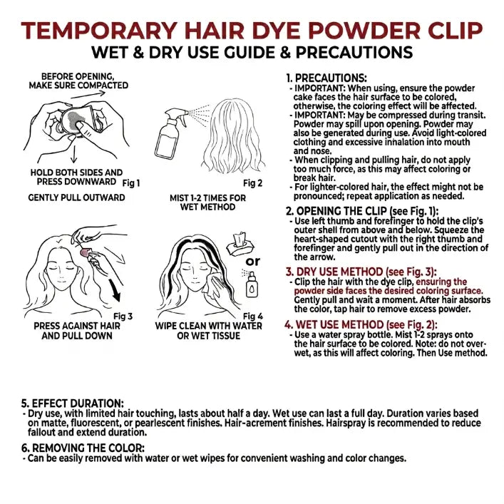 Bold Vibrants Temporary Hair Chalk Dye – Washable Color Makeup for Events, DIY Hair Styling