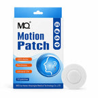 MQ Non-Drowsy Herbal Motion Sickness Relief Patches, 10 Pieces Behind-Ears Self-Adhesive Plasters, 72H Long-Lasting Soothing Heat Packs, Car & Travel Relief Essentials for Alternative Herbal Medication