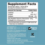 Collagen Bio-Peptides Powder 20oz Grassfed Collagen Protein