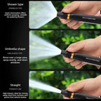 High Pressure Car Wash Water Gun with Booster Nozzle – 3 Spray Modes