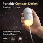 Child sleeping peacefully in crib with galaxy projector night light glowing — full spectrum eye protection