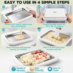 Ice cream roll maker product dimensions