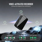 Mini Magnetic Voice Recorder – AI Noise Reduction, 45H Battery, 16.9g