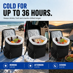FROSTVA 30L Cooler Backpack - Leakproof Insulated Backpack Cooler with Waterproof TPU Liner for Camping, Beach, Picnic and Sports