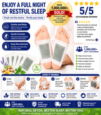 Deep Relaxing Foot Patches — Ginger, Lavender, Ginseng & Chamomile