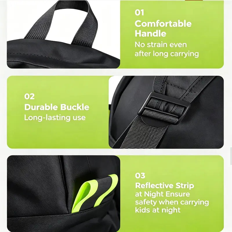 3-in-1 Foldable Convertible Backpack Set –  Lightweight Waterproof Daypack