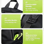 3-in-1 Foldable Convertible Backpack Set –  Lightweight Waterproof Daypack