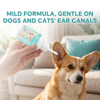 Pet Ear Cleaning Drops for Dogs & Cats – 60 mL