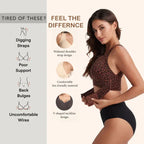 iBraStar Posture Bra for Women - Breathable Mesh Wireless Bra with Removable Pads