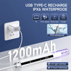 CURVY MOON Electric Oral Plaque Remover Teeth Cleaner Kit, 5 Modes