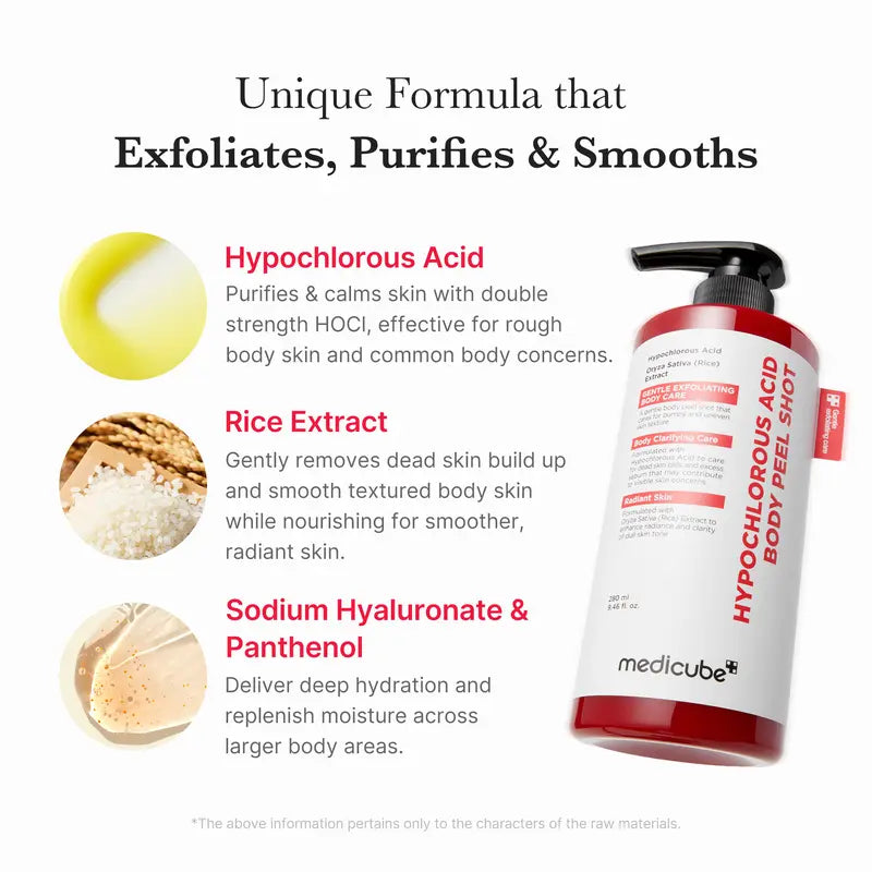 Smooth & Clear K-Beauty Body Care Set