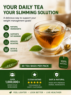 Slimming Tea — Natural Weight Management Herbal Tea | 30 Tea Bags