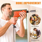 Universal Socket Tools Gifts for Men - Grip Socket Set with Power Drill Adapter