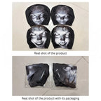 Halloween Car Decor Set! 2-Pack Breathable Ghost Face Headrest Covers, Upgrade Comfort Dust Cover, Immersive Horror Atmosphere Car Accessories Interior