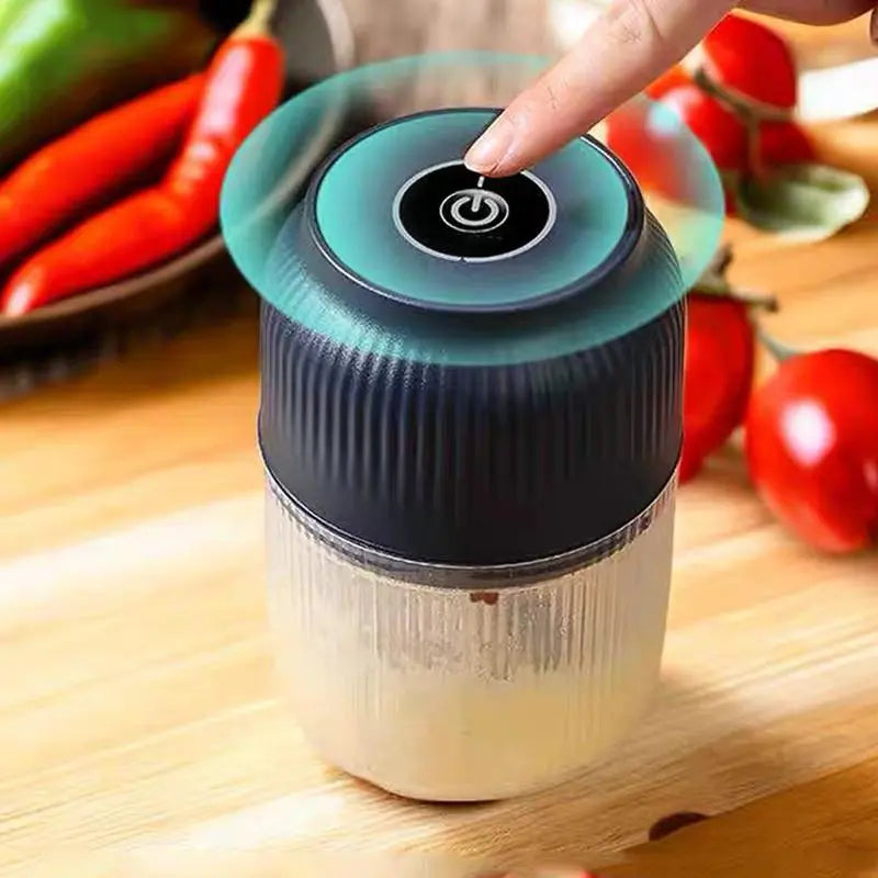 Electric Mini Food Chopper & Meat Grinder — USB Rechargeable, Portable Kitchen Gadget