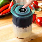 Electric Mini Food Chopper & Meat Grinder — USB Rechargeable, Portable Kitchen Gadget