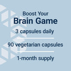 Life Extension Neuro-Mag Magnesium L-Threonate, Memory Health, Quick Thinking, Cognitive Health Support, Vegetarian, Non-GMO, 90 Vegetarian Capsules (144 mg from 2000 mg Magtein magnesium L-threonate