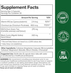 Women's Metabolism Support - Energy, Curb Cravings, Healthy Metabolism - Vegan Capsules, 30 Servings