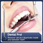 CURVY MOON Electric Oral Plaque Remover Teeth Cleaner Kit, 5 Modes