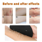 Step-by-step usage instructions for the body scrubber