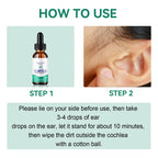 Tinnitus Relief Ear Drops – Gentle Earwax Removal, Soothing Ear Discomfort and Ringing, Daily Ear Care Solution