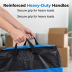 Collapsible Storage & Moving Bag - Extra-Large Space-Saving Organizer for Home, Bedding, Clothes & Moving Supplies