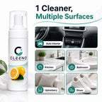 CLEENO Multi-purpose Foam Mousse Kitchen Grease Remover Cleaner