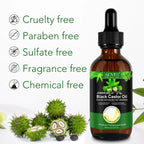 Aliver 100% Pure & Natural Jamaican Black Castor Oil Promotes hair growth，Prevent hair damage