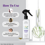 Nature x Science Rosemary Water and Rice Water Hair Mist, 100% Natural Extract, Soft & Smooth, Non-Greasy & Fast Absorbing