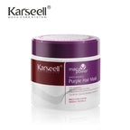 Karseell Maca Power Purple Hair Mask – Toning Conditioner for Blonde, Silver & Gray Hair 16.9 oz