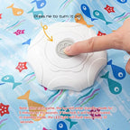 Interactive Hide & Seek Cat Toy — 360° Rotating Feather, Bird Sounds, 3 Modes, USB-C