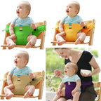 Harness Seat for High Chair Feeding Safety Seat with Strap, Booster Harness Belt Portable Dining Seat Strap for Travel Home Restaurant Shopping