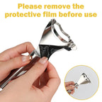 Stainless Steel Corn Peeler & Kernel Stripper 2-Pack – Ergonomic Corn Cob Thresher for Fast, Easy Kernel Removal