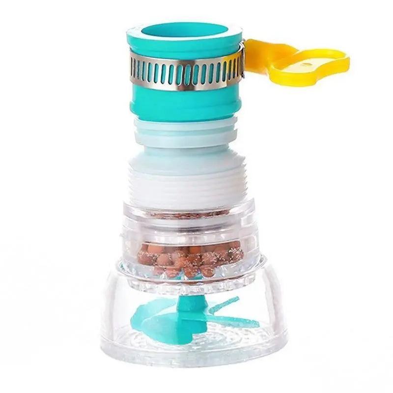 Faucet Filter Set — 360° Rotating Water Purifier & Extender for Kitchen & Bathroom